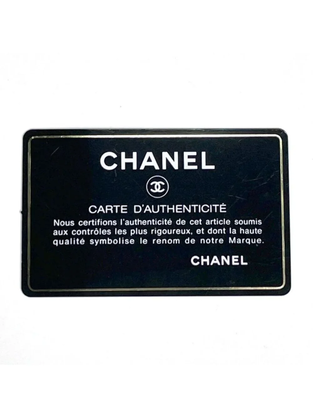 Chanel CC Logo CC Boston Bag Leather Silver